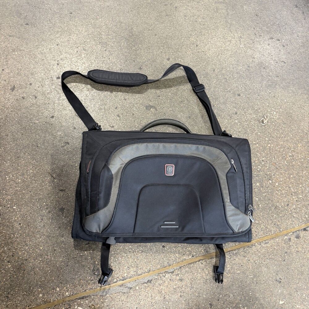TUMI - T-TECH - Garment Bag Luggage Suit Dress w/ Shoulder Strap Carry-On 6733D - Picture 9 of 11